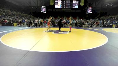 130 lbs Cons 16 #2 - Ruby Dominguez, CA vs Lyniann Gusick, IA