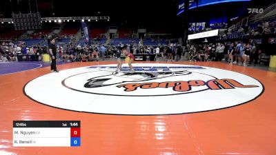 124 lbs Cons 16 #2 - Maile Nguyen, CA vs Kylie Benoit, IN