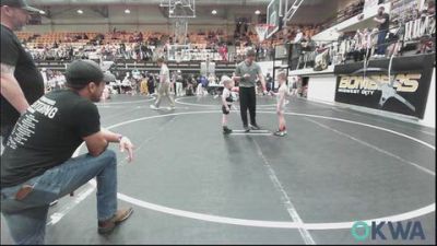 49 lbs Quarterfinal - Boaz Boyd, Keystone Kids Wrestling Club vs Spencer McLendon, Team Nomad