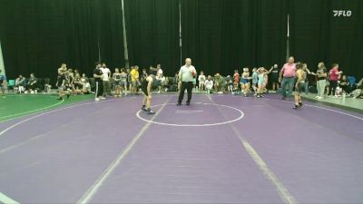 84 lbs Round 2 (4 Team) - Dominic Messineo, Empire WC vs Cameron Luker, Kraken Black