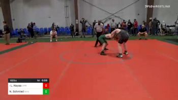 160 lbs Consolation - Logan Hayes, Upper Township vs Nicholas Schmied, Seneca