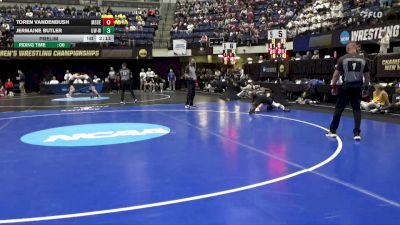 174 lbs Prelim - Jermaine Butler, Wis.-Whitewater vs Toren Vandenbush, MSOE