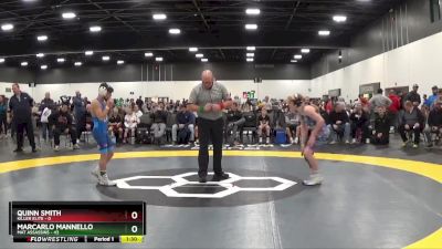 100 lbs Round 2 (6 Team) - Marcarlo Mannello, Mat Assassins vs Quinn Smith, Killer Elite