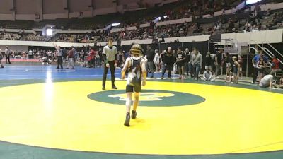 6-8 75 Cons. Round 3 - Dylan Fridley, Powhatan Wrestling Club vs Colton Warf, Smithfield Youth Wrestling
