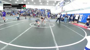 115 lbs Cons. Round 4 - Nalani Mora, Vista Murrieta vs Desirey Fernandez, Del Oro
