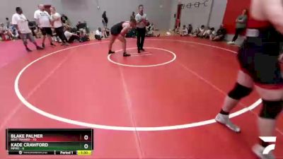 285 lbs Round 4 (6 Team) - Blake Palmer, Best Trained vs Kade Crawford, MPWC