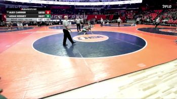 1A 144 lbs Champ. Round 1 - Alex Carrier, Canton vs Aidan Kenney, Coal City