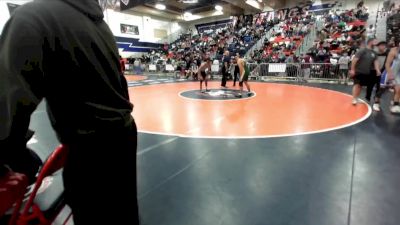 132 lbs Champ. Round 2 - Victor Quintero, Cajon vs Siraj Sidhu, Clovis North