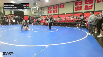 170 lbs Quarterfinal - Jason Yarber, Woodland Boys vs Arshon Williams, Broken Arrow Jh