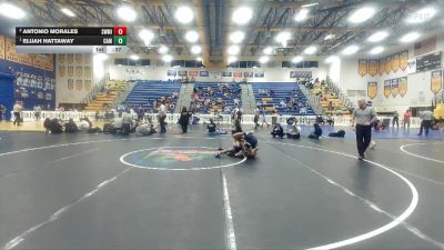 126 Gold 2nd Place Match - Elijah Hattaway, Camden vs Antonio Morales, Southwest Miami