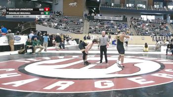 190 lbs Cons. Round 2 - Douglas Mulhall, St. Xavier vs Braylen Livingston, Woodford County
