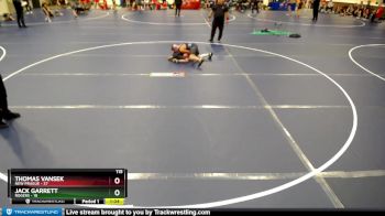 115 lbs Round 3 (6 Team) - Jack Garrett, Rogers vs Thomas Vansek, New Prague