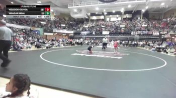 105 lbs 1st Place Match - Reagan Neal, Leon-Bluestem Hs vs Keleigh Ochoa, Smith Center HS