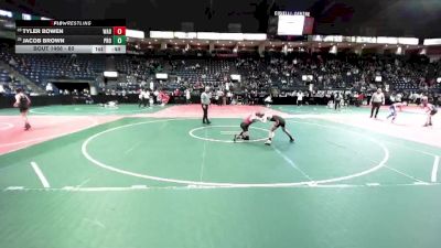 80 lbs Cons. Round 2 - Tyler Bowen, WAD1 vs Jacob Brown, PROA