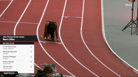 Men's 200m Invite, Finals 1