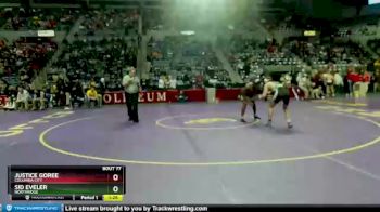 170 lbs Champ. Round 1 - Justice Goree, Columbia City vs Sid Eveler, Northridge