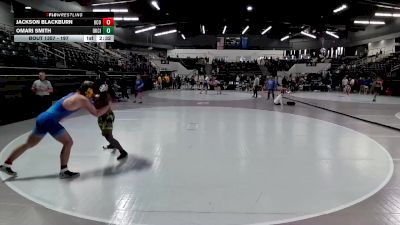 197 lbs Semifinal - Jackson Blackburn, Central Oklahoma vs Omari Smith, Oklahoma City