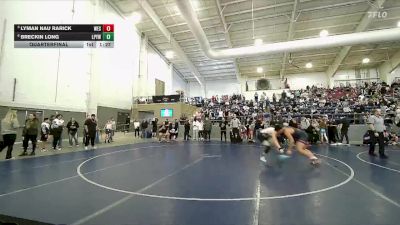 160 lbs Quarterfinal - Lyman Nau Rarick, Westlake vs Breckin Long, Lone Peak Youth Wrestling