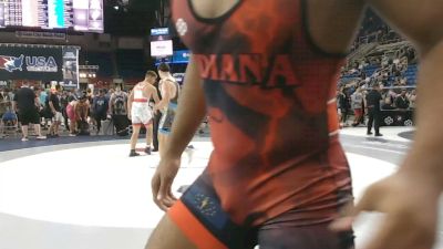 215 lbs Cons. Rd Of 64 - Masen Twomey, Wyoming vs Brendan Hughes, Washington