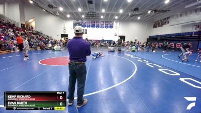 93 lbs Round 1 - Kemp Richard, Glenrock Wrestling Club vs Evan Barth, Glenrock Wrestling Club