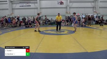 126-C lbs Consi Of 16 #2 - Ian Tucker, KY vs Griffin Gardner, OH