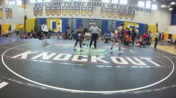150 lbs Round 2 (8 Team) - Skyler Hackl, Black Hive vs Jeremiah Johnson, Cocoa Beach WC
