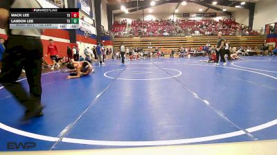 132 lbs Consi Of 4 - Mack Lee, Tulsa Union vs Landon Lee, Tulsa Union