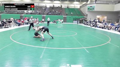 120 lbs 2nd Wrestleback (16 Team) - James Sears, Carrollton vs Ethan LaGasse, Etowah