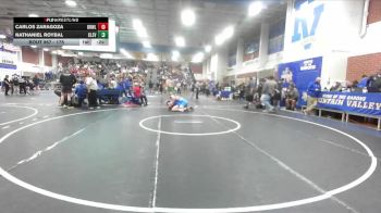 175 lbs Cons. Round 2 - Nathaniel Roybal, Cleveland vs Carlos Zaragoza, Brawley Union