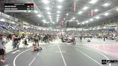 52 lbs Consi Of 16 #2 - Nolan Hezlep, Eaglecrest WC vs Roman Orozco, Westy Futures