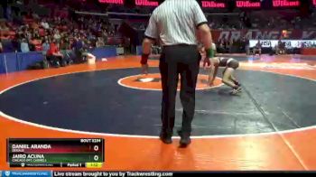 3 lbs Cons. Round 2 - Daniel Aranda, DeKalb vs Jairo Acuna, Chicago (Mt. Carmel)