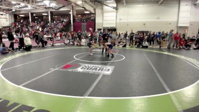 92 lbs Quarters - Sophia Jennings, Waconia Wrestling Club vs Jaxon Haluptzok, Anoka Youth Wrestling