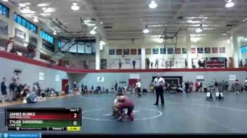157 lbs Champ. Round 1 - James Burks, Northern State vs Tyler Swiderski, Lake Erie