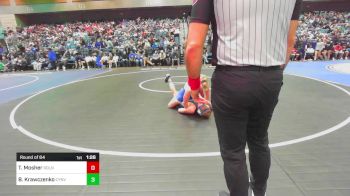 132 lbs Round Of 64 - Tate Mosher, Ridgeline vs Ben Krawczenko, Canyon View