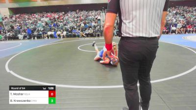 132 lbs Round Of 64 - Tate Mosher, Ridgeline vs Ben Krawczenko, Canyon View