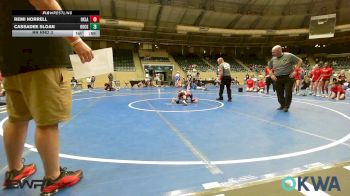 47 lbs Rr Rnd 3 - Remi Norrell, Oklahoma Supergirls 12U vs Cassadee Sloan, Oklahoma Cowgirls