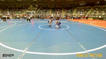55 lbs Quarterfinal - Pavle Mercado, GGB Ohio vs Traesyn Anglin, Hawks WC Lincoln, Ne