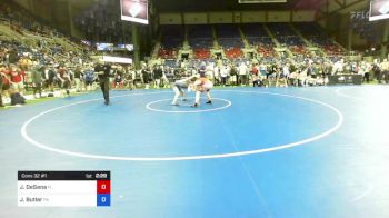 145 lbs Cons 32 #1 - Jack DeSena, Florida vs Jackson Butler, Pennsylvania