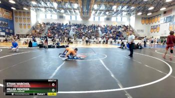 126 lbs Champ. Round 2 - Miller Menteer, Grappler?s Garage vs Ethan Warchol, Bishop Kenny High School