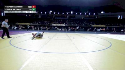 184 lbs Round Of 32 - Hayden Ramaeker, Jamestown vs Austin Williams, South Florida