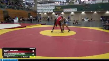 220 lbs Quarterfinal - Isaiah Gomez Escamilla, Rancho Bernardo vs David Martinez, Vista