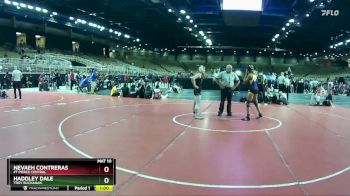 115 lbs Cons. Round 4 - Haddley Dale, Troy Buchanan vs Nevaeh Contreras, Ft Pierce Central