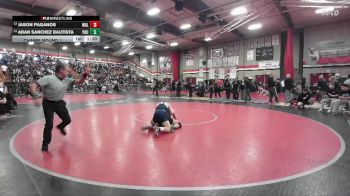 132 lbs Champ. Round 1 - Adan Sanchez Bautista, Pacifica/Oxnard vs Jason Paganos, Walnut