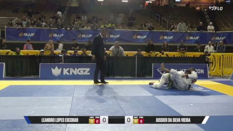 Leandro Lopes Escobar vs Jussier Da Silva Vieira 2026 Pan Jiu Jitsu IBJJF Championship