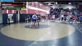 285 lbs Champ. Round 1 - Vincent Carlton, Cheyenne vs Mark Pascual, Silverado.