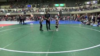 75 lbs Round 1 - Bentleigh Sherman, Chippewa Elite vs Camden Rutt, MN Elite Wrestling