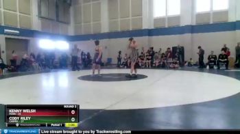 150 lbs Round 2 (4 Team) - Kenny Welsh, Penn vs Cody Riley, Carmel