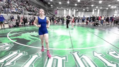 105 lbs Quarters - Isabelle Goedl, Steelclaw Wrestling Club vs Kenzie Goodman, Reality Sports Wrestling Club