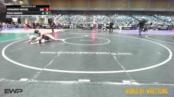 138 lbs 5th Place - Leonardo Michel, Salem Elite Mat Club vs Evan Krantz, Nevada Elite