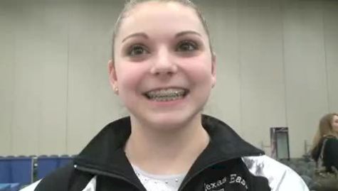 Emily Rickman of Texas East, 3rd AA Jr B